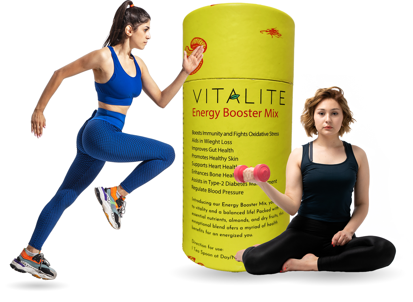 Experience the power of nature with Vitalite's Energy Booster Mix.!